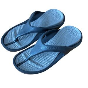 CROCS Athens Black & Grey Unisex Flip Sandals